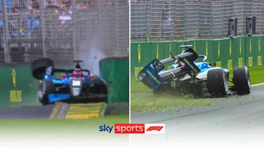 Huge crash in F3 qualifying!