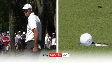 Scheffler somehow misses out on birdie | 'How can a golf ball behave like this?'