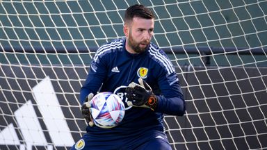 Which goalkeeper is ready to step up for Scotland?