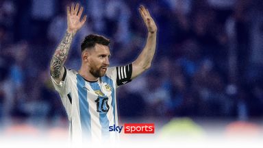 Messi's International goals in numbers