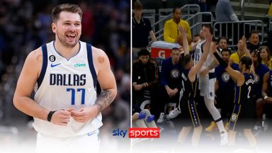 'You don't see that very often' | Doncic's spectacular assist!