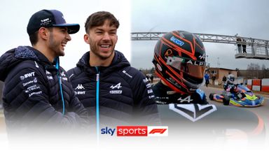 'It's pretty emotional' - Ocon and Gasly revisit karting roots in Normandy