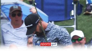 '17 strikes again!' | Ramey loses TPC lead after quadruple-bogey