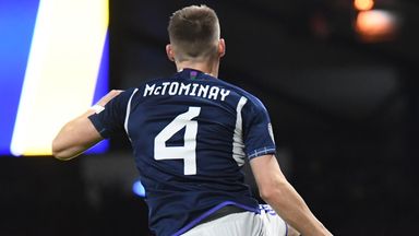 'He's on a hat-trick against Spain!' McTominay doubles Scotland lead