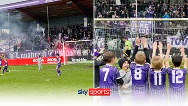 Meet the ultras who brought flares and drums... to an U7s game!