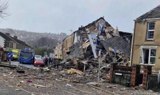 Swansea: Three in hospital and one missing after suspected gas explosion - Vimarsana News