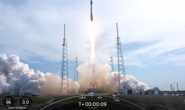 Watch Live: Rocket Launch Takes 56 Starlink Satellites Into Orbit