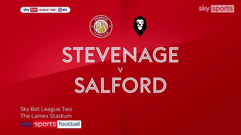 Stevenage 1-3 Salford | League Two highlights