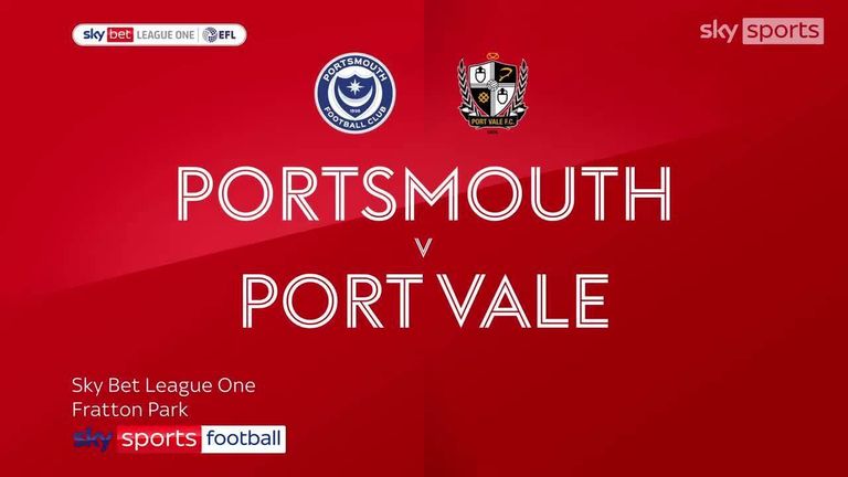 Portsmouth 2-2 Port Vale