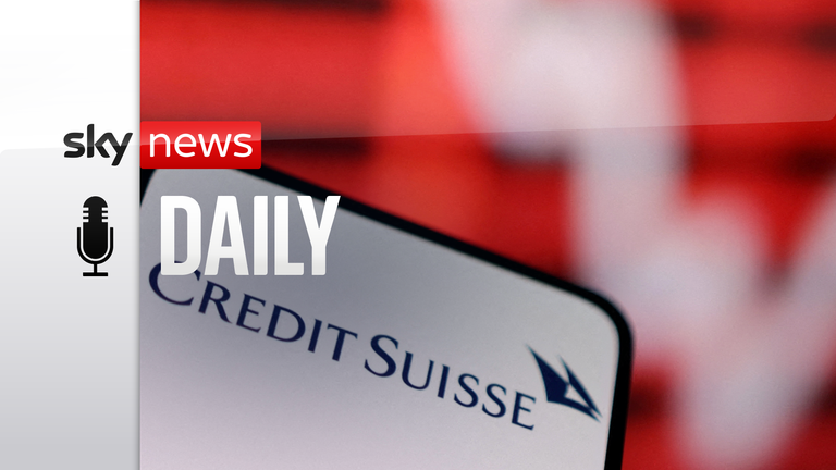 FILE PHOTO: FILE PHOTO: Credit Suisse logo and decreasing stock graph are seen in this picture illustration taken March 16, 2023. REUTERS/Dado Ruvic/Illustration/File Photo/File Photo