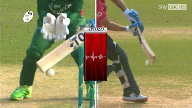 Phil Salt’s instant review in vain as he loses his wicket