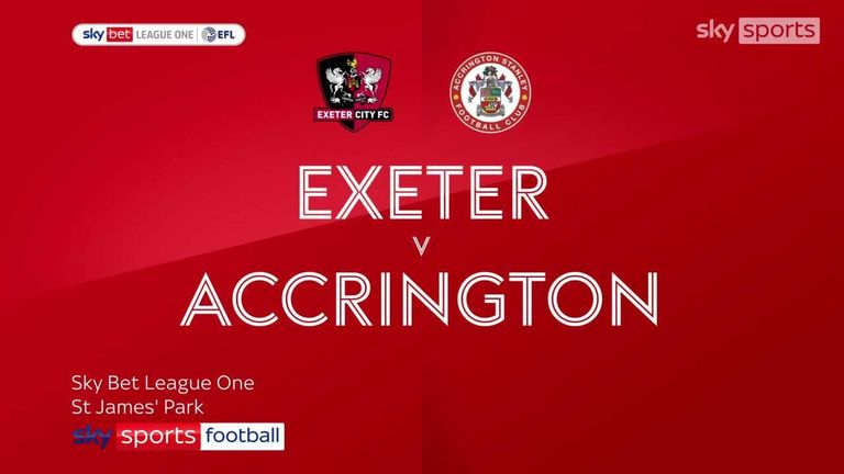 Exeter 5-0 Accrington | League One highlights