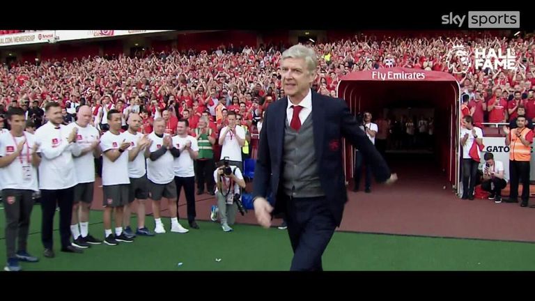 ‘He made us believe we’d go unbeaten’ | Wenger inducted into PL Hall of Fame
