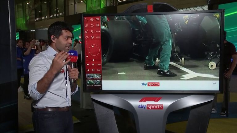 Analisis SkyPad: Mengapa Fernando Alonso menerima penalti dan kehilangan tempat ketiga |  Video |  Tonton Acara TV