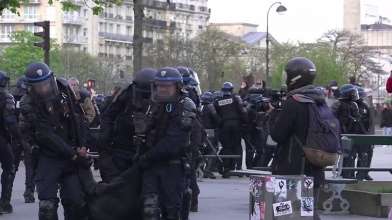 Paris protests 