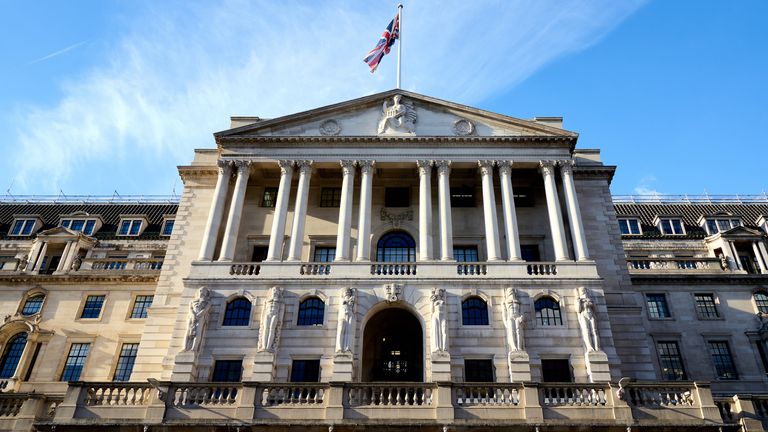 File photo dated 29/09/22 of The Bank of England in London, which will be under close scrutiny on Thursday when it decides whether or not to push interest rates even higher, after the stability of the global banking sector has been thrown into question.