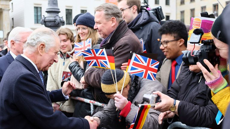 King Charles. Pic: AP