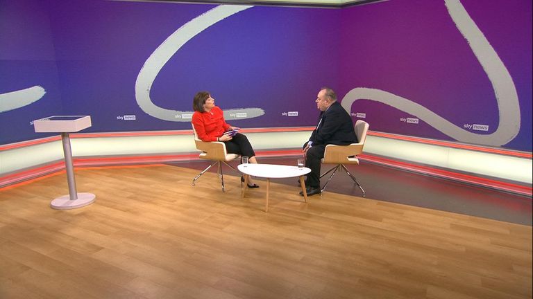 Beth Rigby interviews Alex Salmond