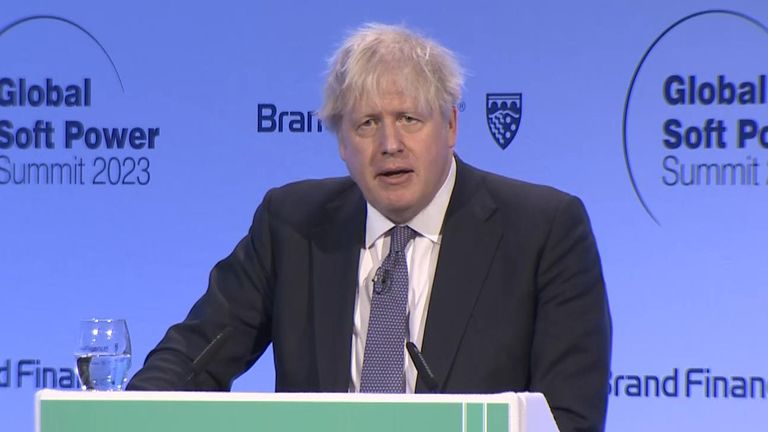 Boris Johnson says he will find it difficult to vote for the Windsor Framework