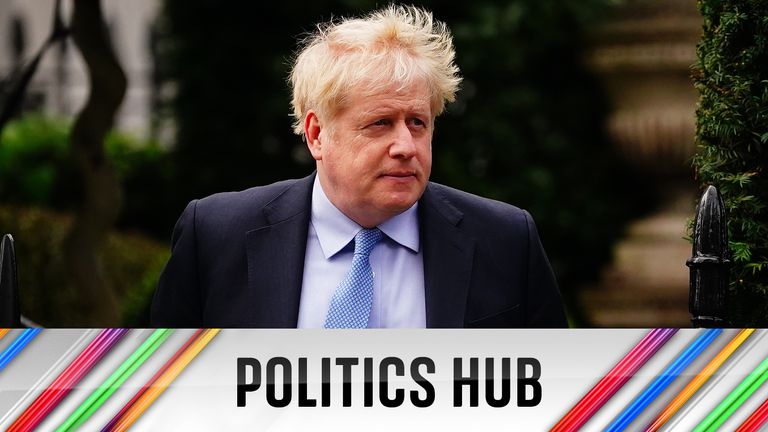 Former prime minister Boris Johnson leaves his home in London. Mr Johnson will give evidence as to whether he knowingly misled Parliament over partygate at a hearing of the Commons Privileges Committee in Portcullis House in central London. Picture date: Wednesday March 22, 2023.