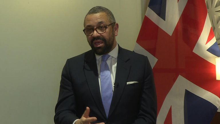 Foreign Secretary James Cleverly was speaking at the G20 summit in Delhi, regarding Russia and India&#39;s long-standing relationship.