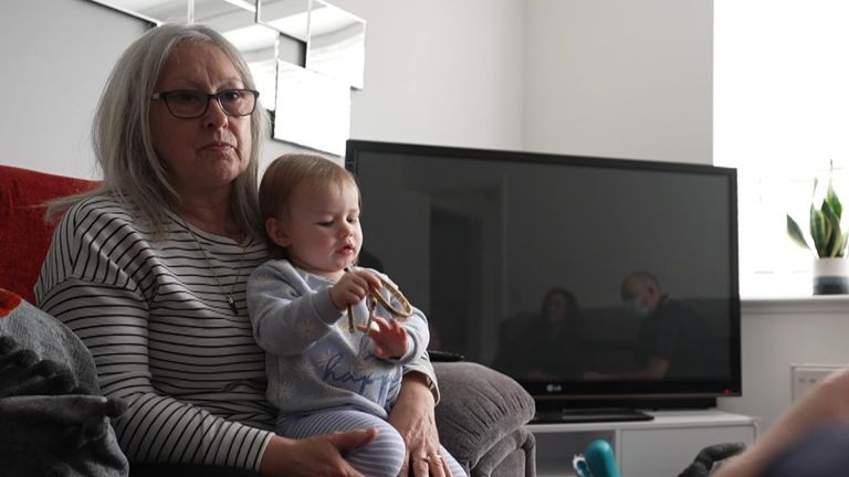 Cost of living: Grandmother forced to sell house to help daughter pay for childcare | News UK Video News | Sky News