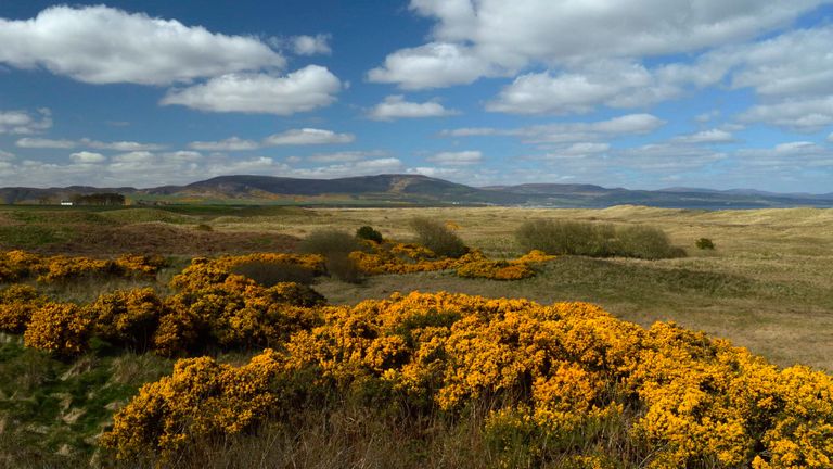 Coul Links looking north from bench. Pic Ramblers Scotland/Andrew Weston