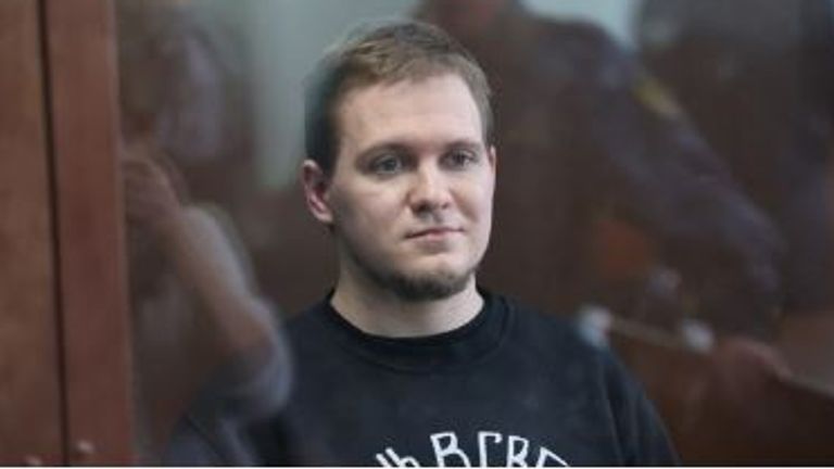 Dmitry Ivanov pictured in court