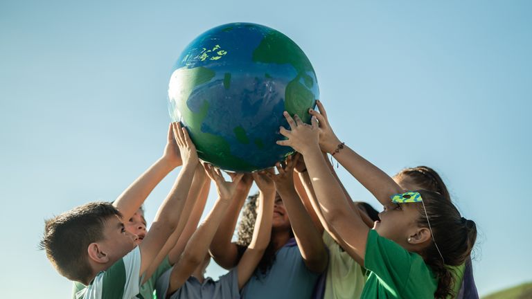 Earth Day picture taken from iStock 