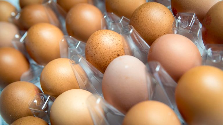 A box of eggs as four supermarkets have taken products off their shelves in the wake of the egg contamination scare - as the Food Standards Agency says the scale of the problem is higher than previously thought.