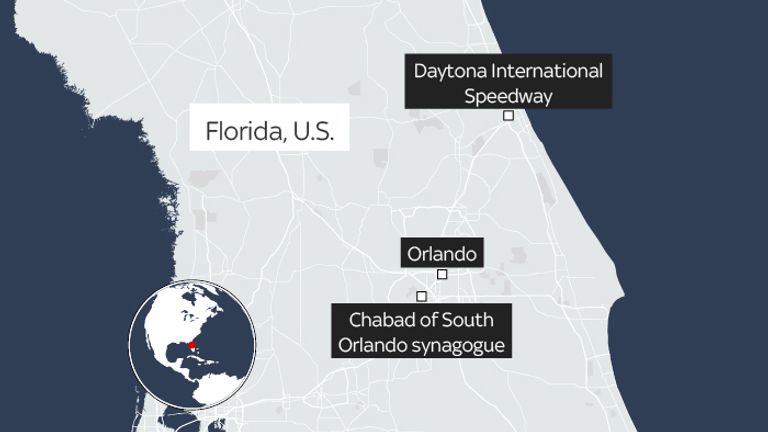 map of anti-Semitic incidents