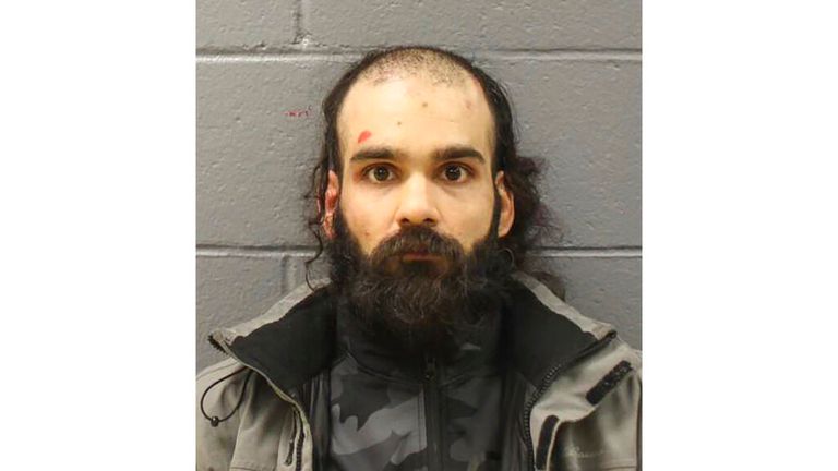 This booking photo provided by Massachusetts State Police on Tuesday, March 7, 2023, shows Francisco Severo Torres. Federal authorities say Torres tried to open an airliner...s emergency exit and then tried to stab a flight attendant on a flight from Los Angeles to Boston on Sunday, March 5. (Massachusetts State Police via AP)