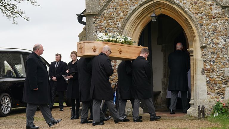 PM leads tributes at funeral of ‘remarkable’ first female Speaker Betty Boothroyd