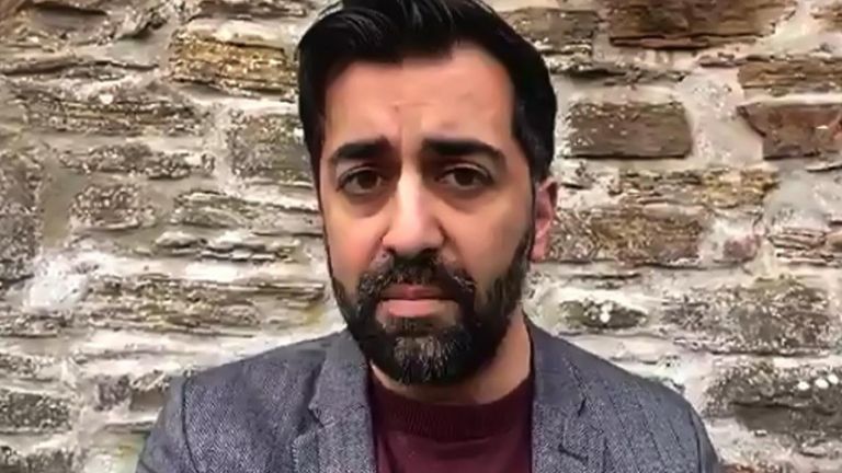 Humza Yousaf says he thinks Peter Murrell made the right choice to resign as SNP chief executive