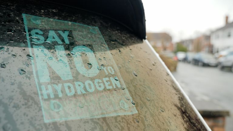 Say no to hydrogen poster 