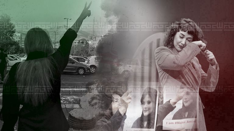 Sahar Zand, 'Kadın, Yaşam, Özgürlük' ile dayanışma için saçlarını kesti.  İran'daki protestolar