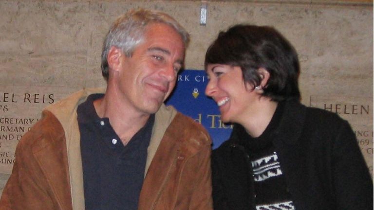 Undated handout file photo issued by US Department of Justice of Ghislaine Maxwell with Jeffrey Epstein, which was shown to the court during the sex trafficking trial of Maxwell in the Southern District of New York. British socialite Ghislaine Maxwell has been sentenced to 20 years years in prison for luring young girls to massage rooms to be molested by Jeffrey Epstein. Issue date: Tuesday June 28, 2022.