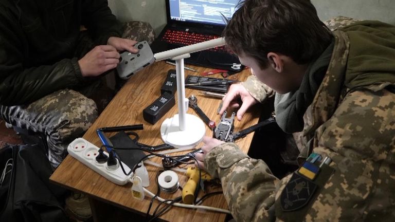 Inside the secret base of a Ukrainian kamikaze drone team