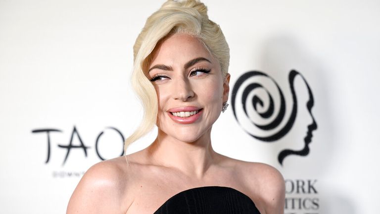 Best actress honoree for "House of Gucci" Lady Gaga attends the New York Film Critics Circle Awards gala at TAO on Wednesday, March 16, 2022, in New York. (Photo by Evan Agostini/Invision/AP)


