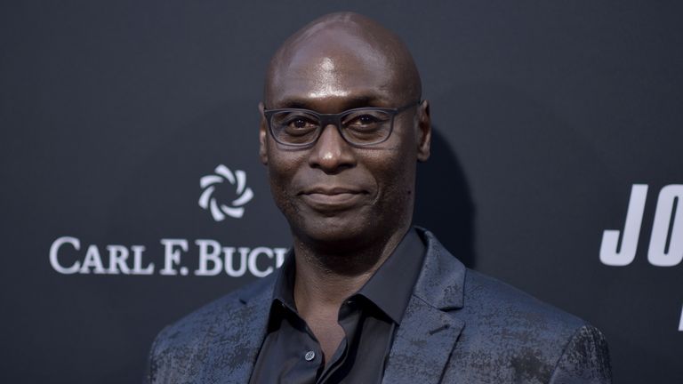 Lance Reddick in 2019. Pic: AP