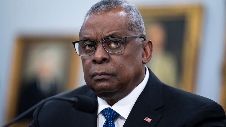 US Defence Secretary Lloyd Austin