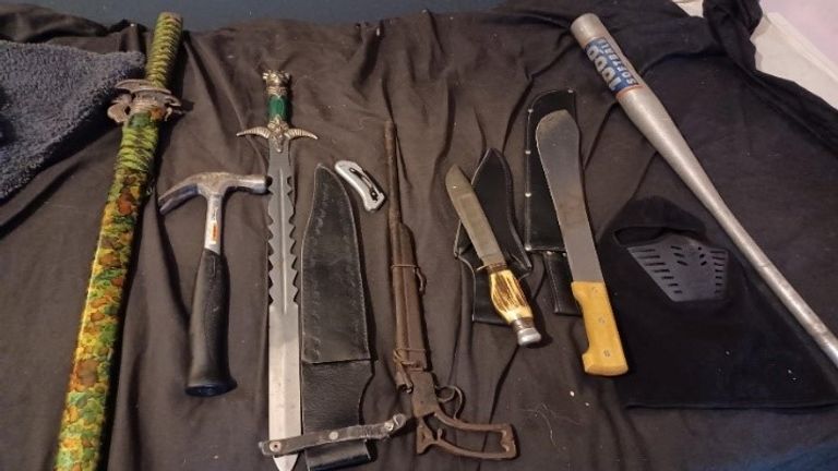 More than 200 people were arrested during a week-long crackdown on county lines gangs in London, the Met Police have revealed. Officers also seized more than one million pounds worth of drugs, five guns, and a number of swords, during the raids across the capital last week.