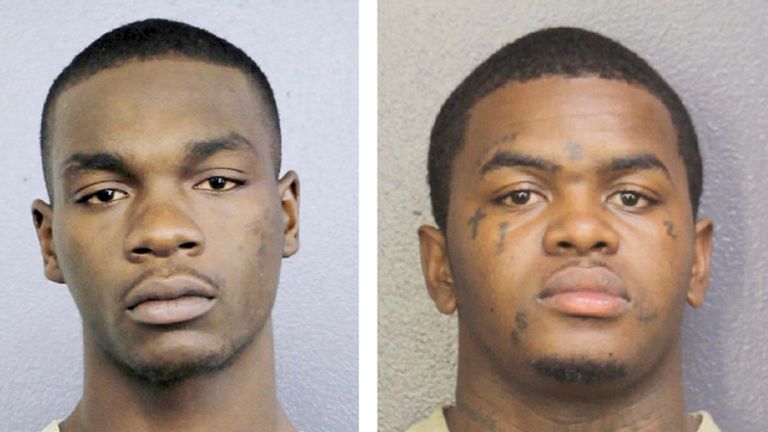 Michael Boatwright, Dedrick Williams, and Trayvon Newsome. A Florida jury has convicted the three men of murder in the 2018 killing of star rapper XXXTentacion, who was shot during a robbery that netted $50,000. The jury deliberated a little more than seven days before finding Boatwright, Williams and Newsome guilty on Monday, March 20, 2023 of first-degree murder and armed robbery. (Broward County Sheriff&#39;s Office via AP)