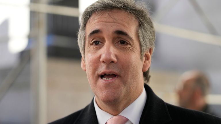 Michael Cohen was Donald Trump&#39;s lawyer and fixer. Pic: AP