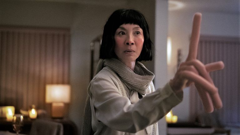 Michelle Yeoh in Everything Everywhere All At Once. Pic: A24