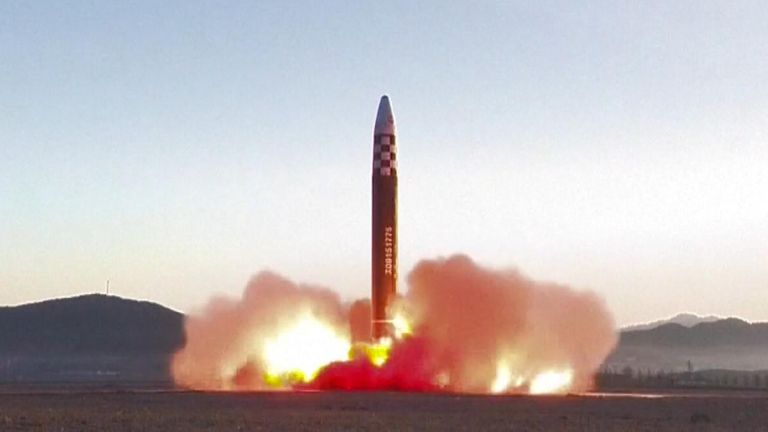 North Korea fired an intercontinental ballistic missile to 'strike fear into the enemies' 