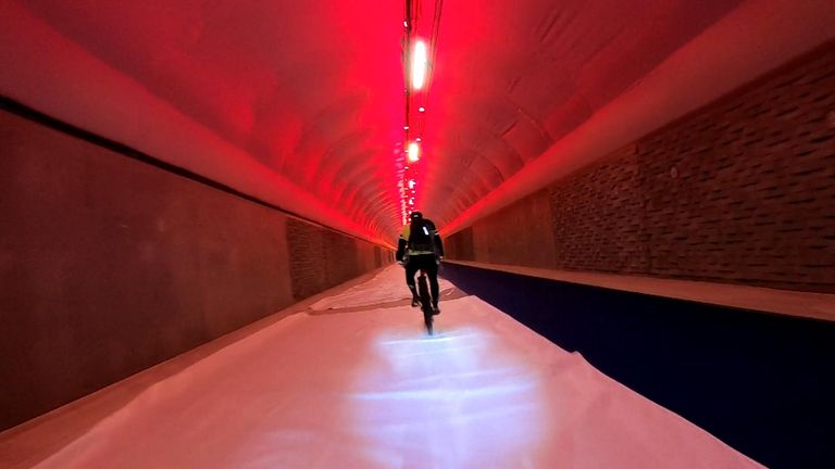 Norway is set to open what it says is the world&#39;s longest cycle tunnel and walkway