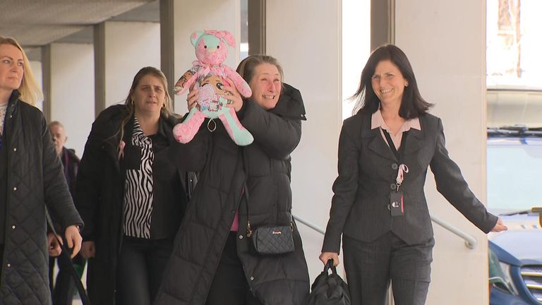 Olivia Pratt Korbel Her Mum Ecstatic Outside Court As Killer Found Guilty Of Murder Uk News