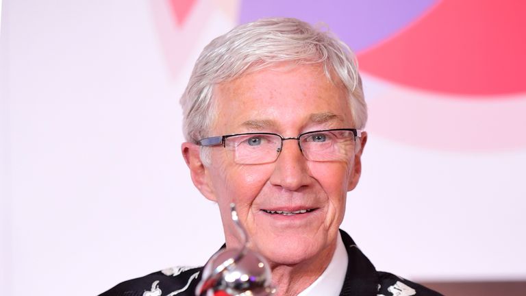 File photo dated 22/01/19 Paul O&#39;Grady with the award for best Factual Entertainment in the Press Room at the National Television Awards 2019 held at the O2 Arena, London. TV presenter and comedian Paul O&#39;Grady has died at the age of 67, his partner Andre Portasio has said. The TV star, also known for his drag queen persona Lily Savage, died "unexpectedly but peacefully" on Tuesday evening, a statement shared with the PA news agency via a representative said. Issue date: Wednesday March 29, 2023