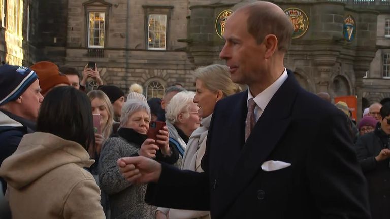 Prince Edward and Sophie, Duke and Duchess of Edinburgh